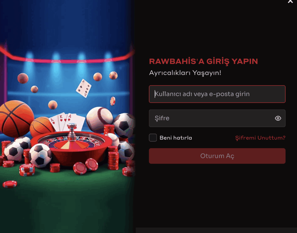 Rawbahis Giriş